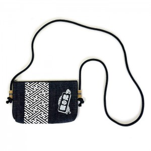 オリジナル文字を入れた千代掛け（ショルダーポーチ）