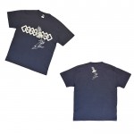 鳥獣火消しTシャツ　ネイビー★